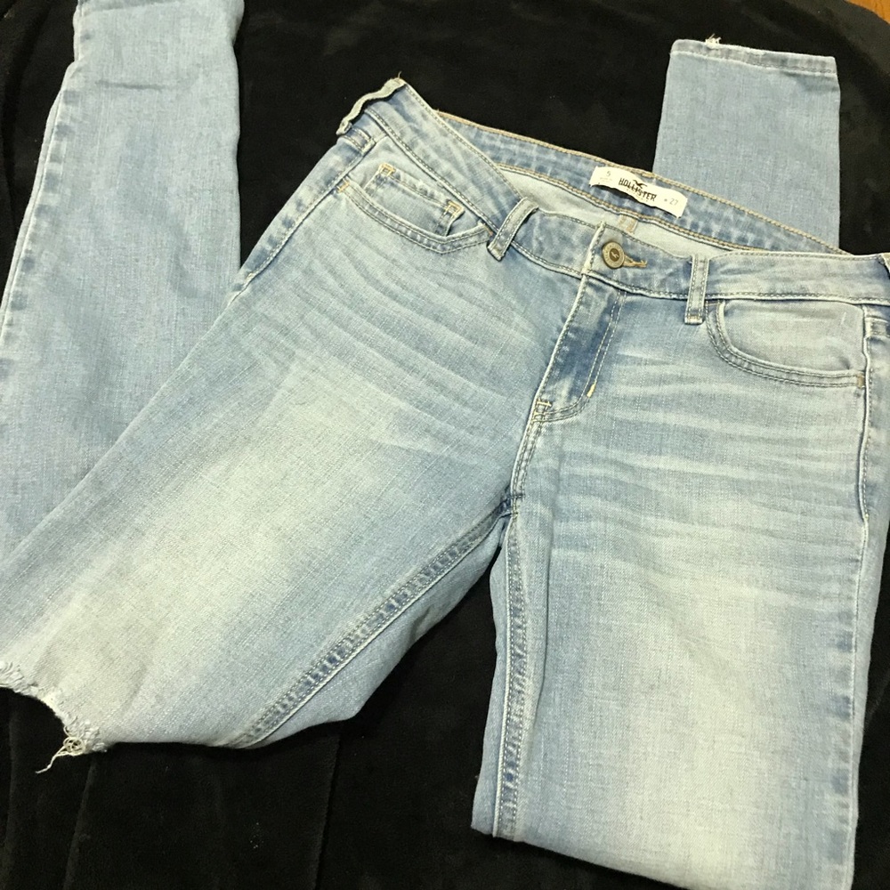 Hollister ripped jeans